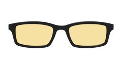 The Black With Citrine Yellow Lens
