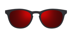 The Polarized Red Reflective Sun Top