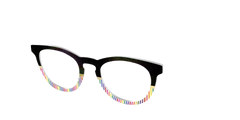 The Chic Pride Stripes Crystal with Gold Foil
