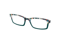The Teal Ikat Split