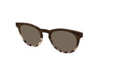 The Polarized Dark Oak Tortoise Split Sun Top