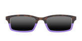 The Polarized Purple Tortoise Sun Top