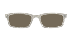 The Polarized White Quartz Pearl Sun Top