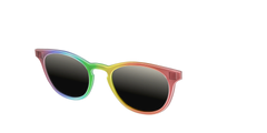 The Polarized Rainbow Gradient Sun Top
