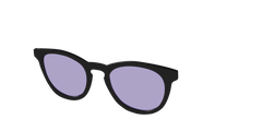 The Black With Celestial Purple Lens
