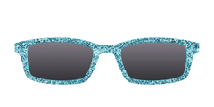 The Polarized Aquamarine Sparkle Sun Top