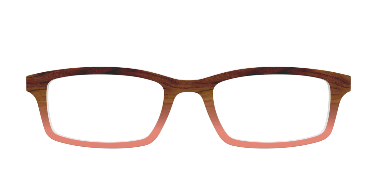 The Woodgrain to Peach Gradient