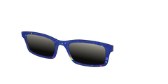 The Polarized Navy Holographic Bubbles Sun Top