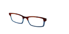 The Blue Wood Waves Crystal