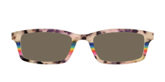 The Polarized Prism Split Tortoise Sun Top