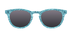 The Polarized Aquamarine Sparkle Sun Top