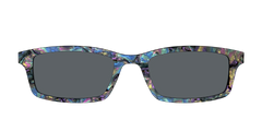 The Polarized Midnight Abalone Sun Top