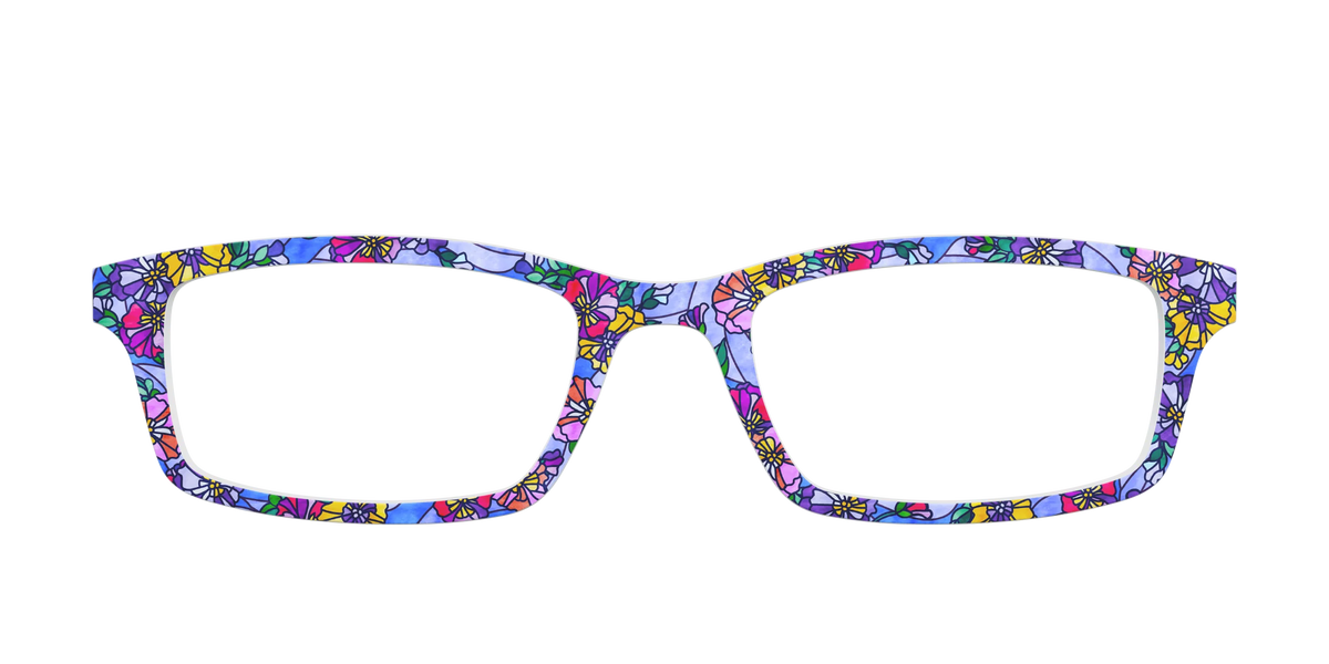 The Pansy Stained Glass