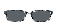 The Polarized Zebra Pearl Split Sun Top
