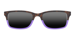 The Polarized Purple Tortoise Sun Top