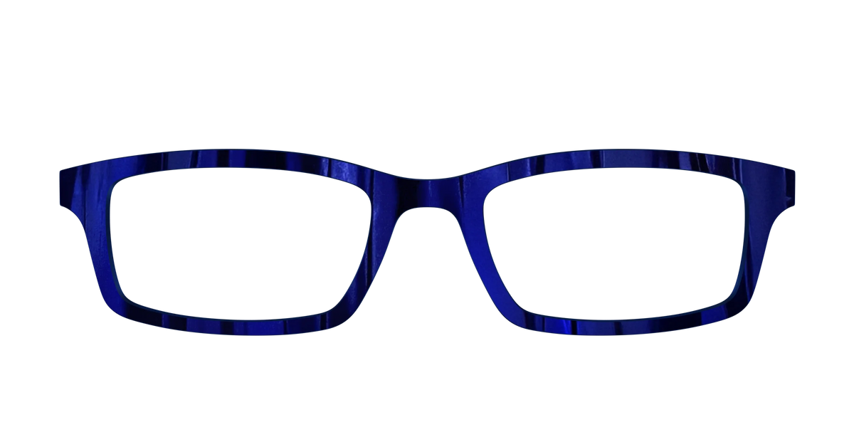 The Indigo Moire Stripes
