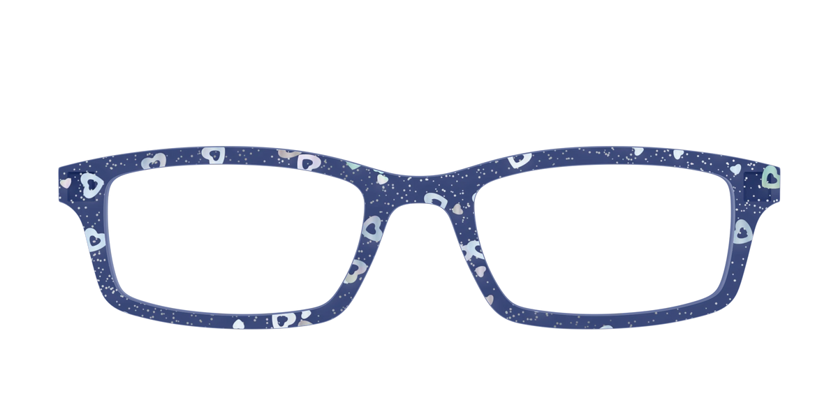 The Denim Heart Glitter Crystal