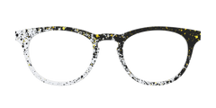 The Black & White Splatter