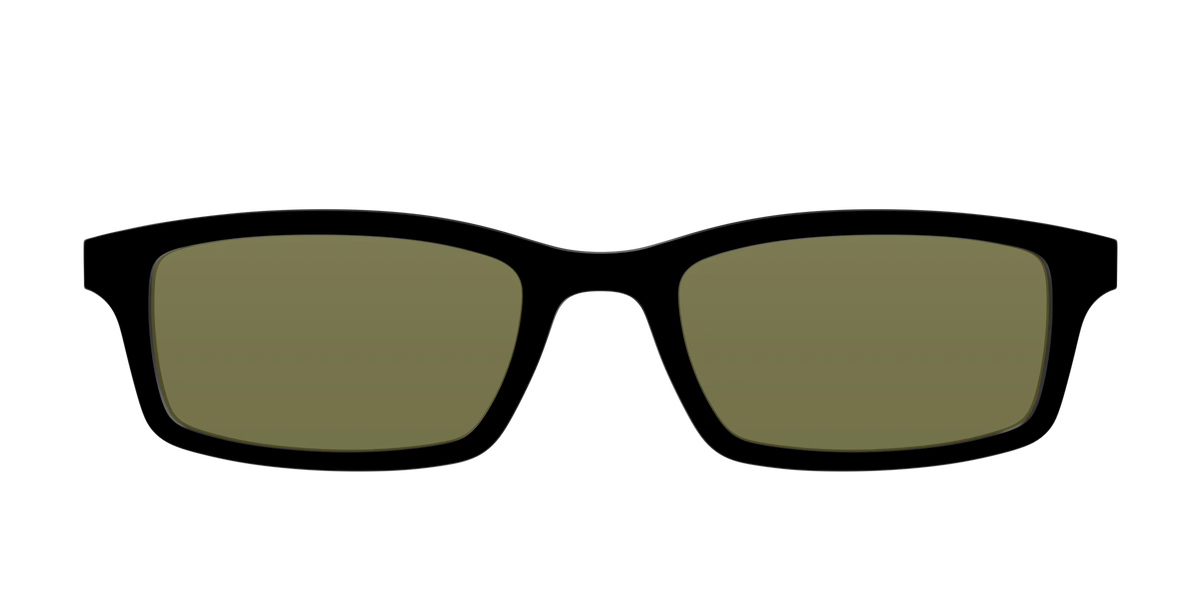 The Black with Green Racquet Sport Lens
