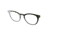 The Black & White Splatter